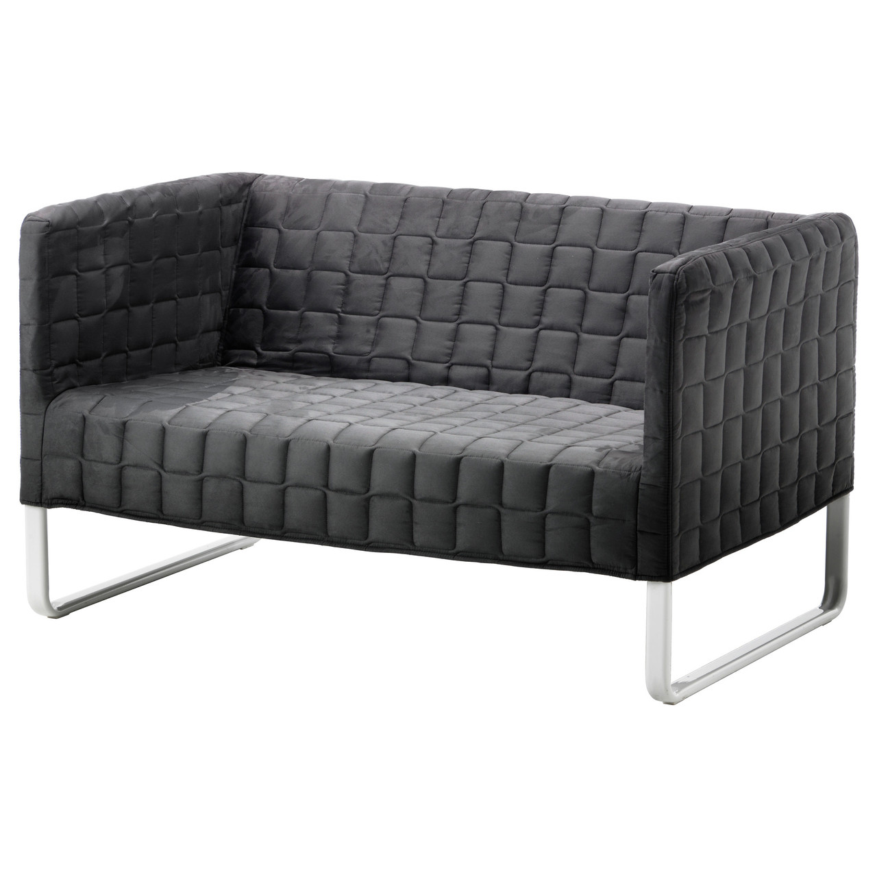 

Диван IKEA (ИКЕА) KNOPPARP 2-местный серый (802.649.64)