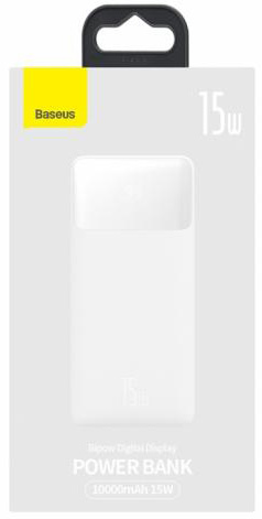 

УМБ Baseus Bipow Digital 10000mAh 15W White (PPDML-I02)