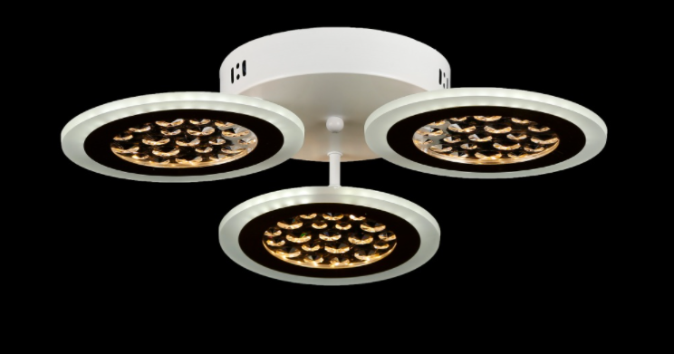 

Люстра Светодиодная люстра Ray LK39864/3 LED (CHAMPANE+WT) (AN005534)