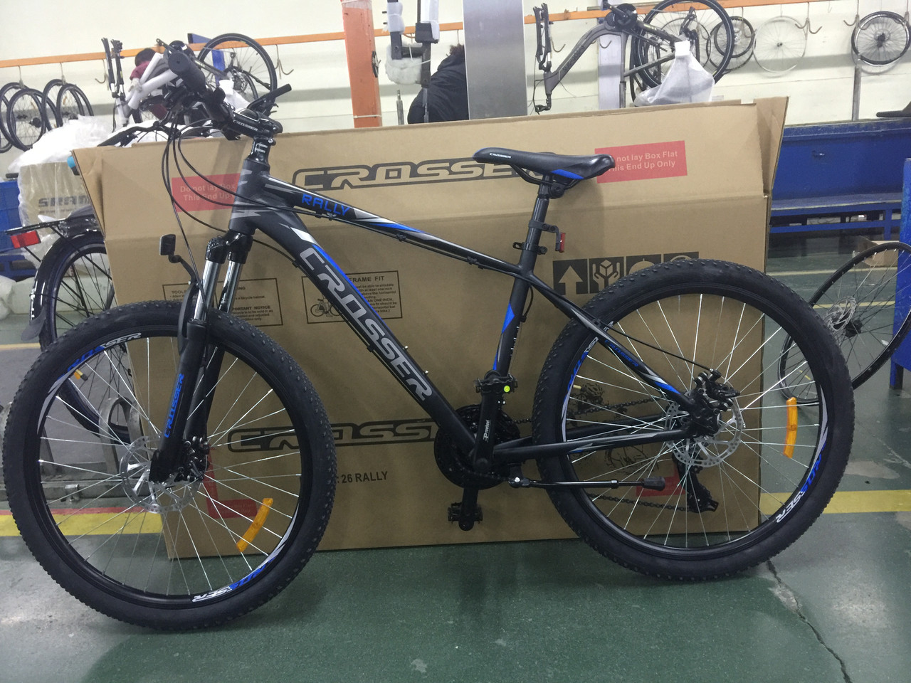 

Горный велосипед Crosser Raly 26" (рама 17)