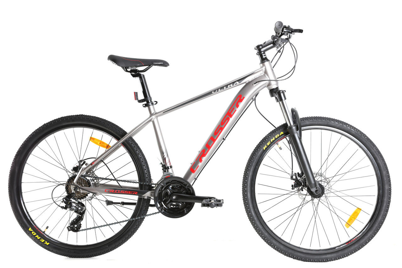 

Велосипед Crosser Ultra 26", рама 16,9 серый