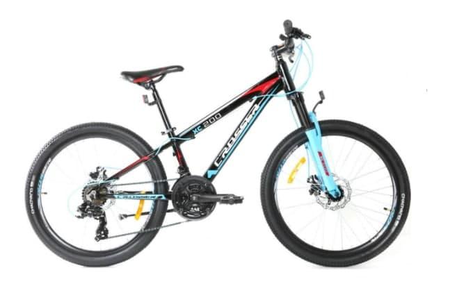 

Велосипед Crosser Boy 26" (рама 16,9) 2021 черно-синий