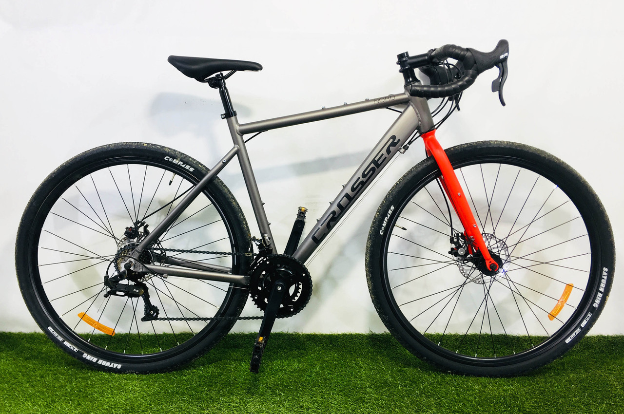 

Велосипед Crosser Gravel NORD 28" рама 19, 2021 (14S)