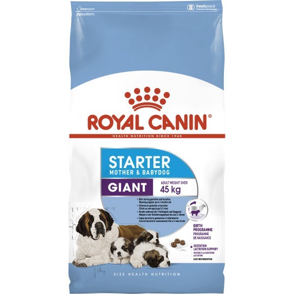 

Сухой корм Royal Canin Giant Starter для собак в период беременности и щенков гигантских пород до 2-х месяцев 15 кг