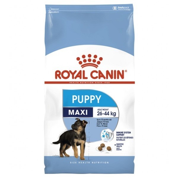 

Сухой корм Royal Canin Maxi Puppy для щенков крупных пород до 15 месяцев 15 кг