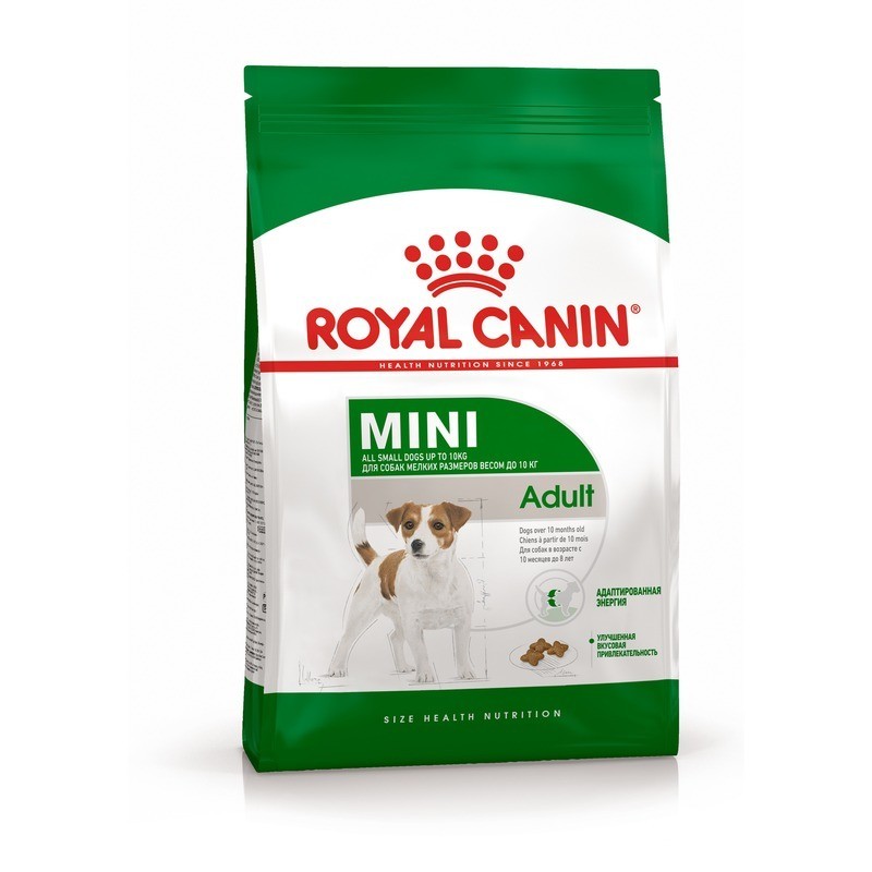 

Сухой корм Royal Canin Mini Adult для собак мелких пород старше 10 месяцев 4 кг