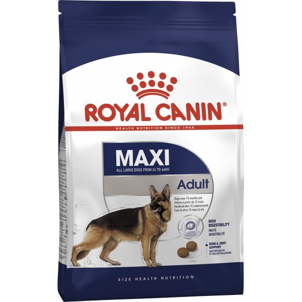 

Сухой корм Royal Canin Maxi Adult для собак крупных пород старше 15 месяцев 4 кг