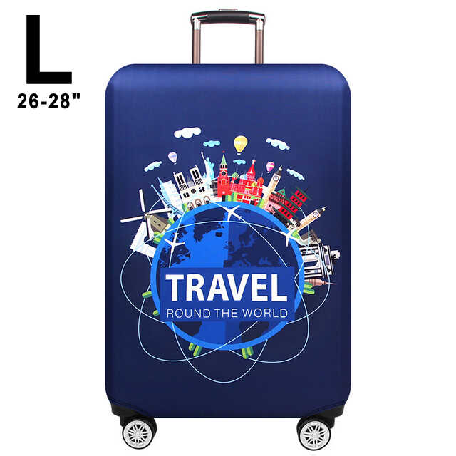 

Чехол на чемодан CoverCase Travel размер большой L 26-28" (CC-18994)