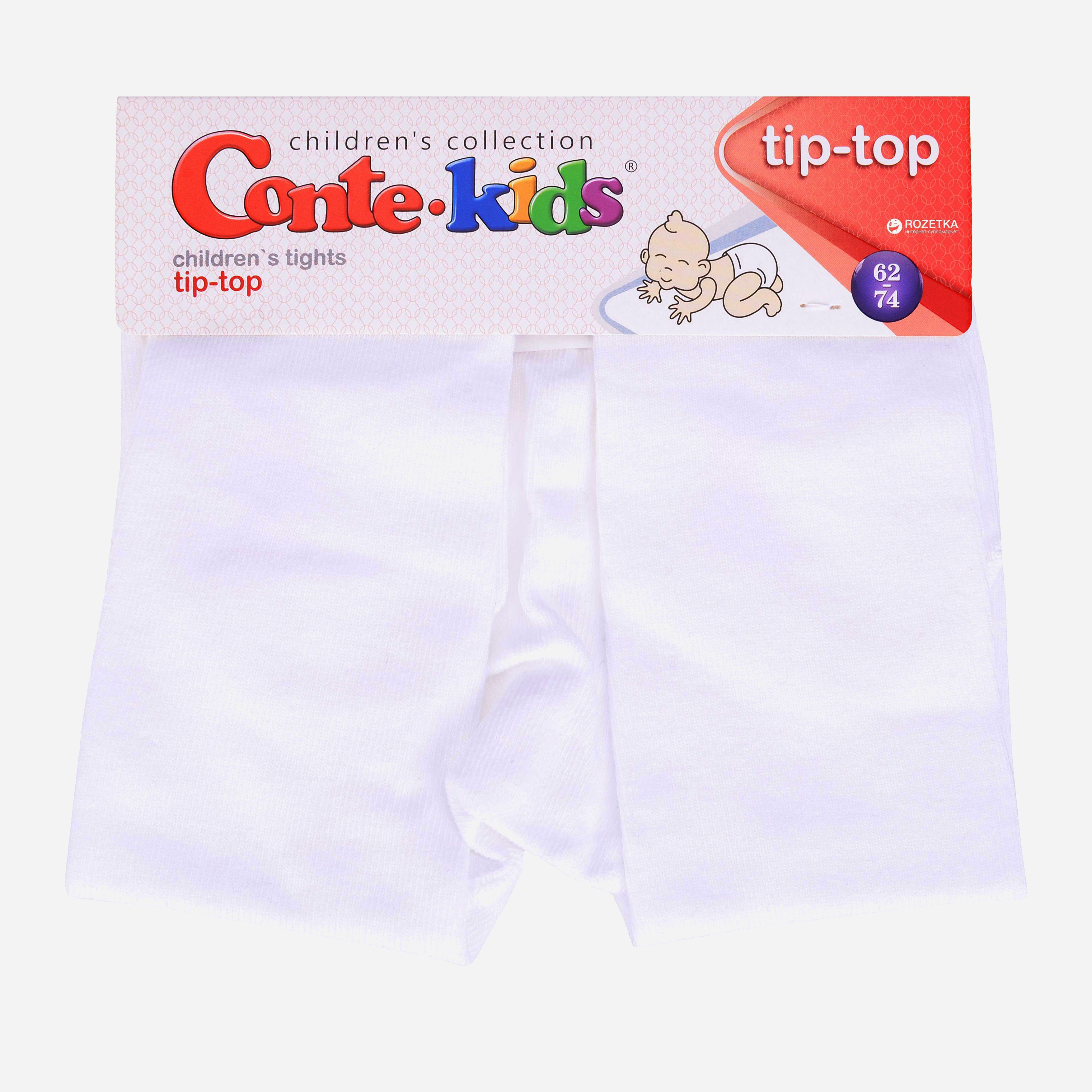 

Колготки Conte Kids Tip-Top 4С-07СП-000 62-74 см Белые