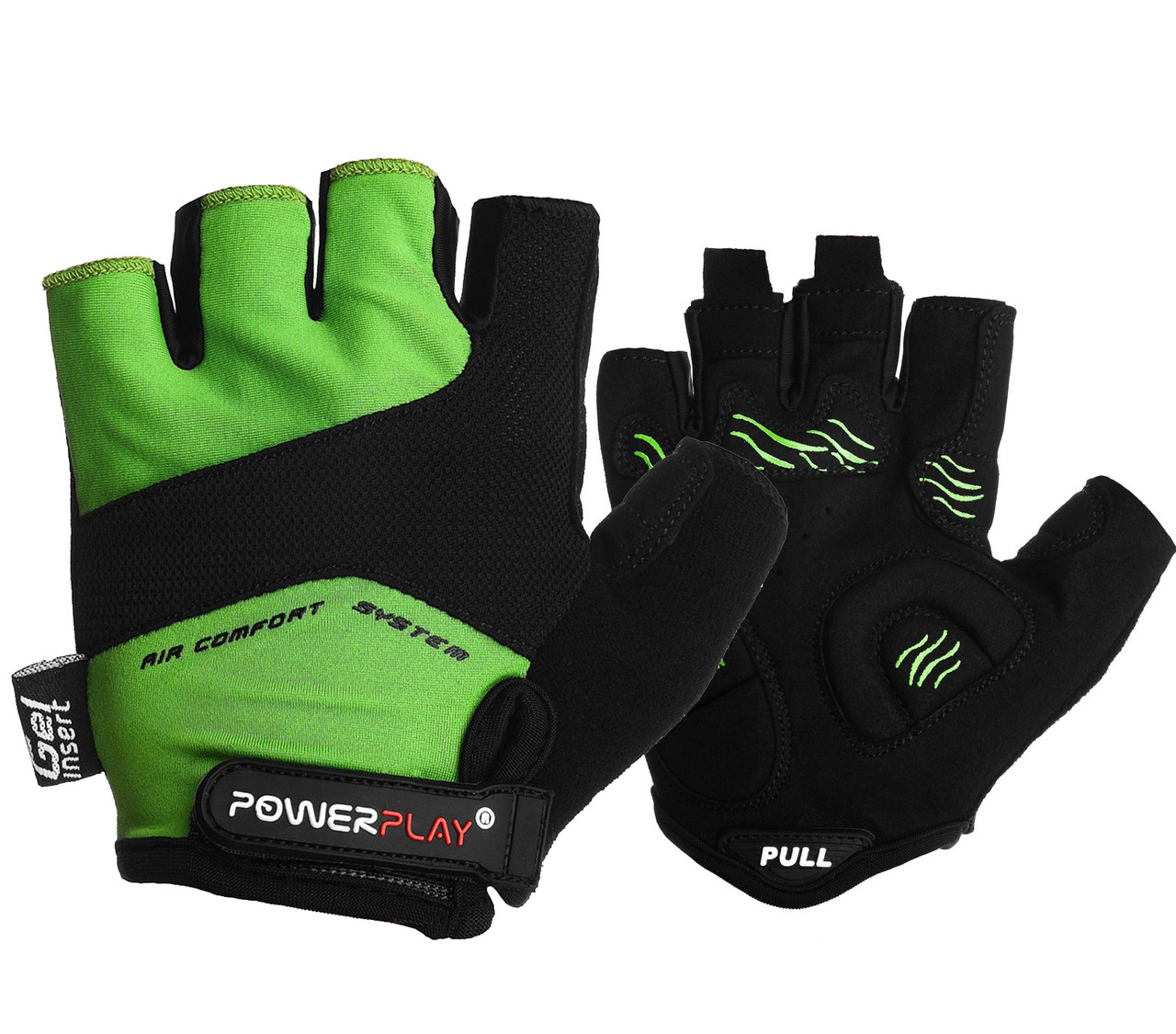 

Велоперчатки PowerPlay 5013 B Зеленые L