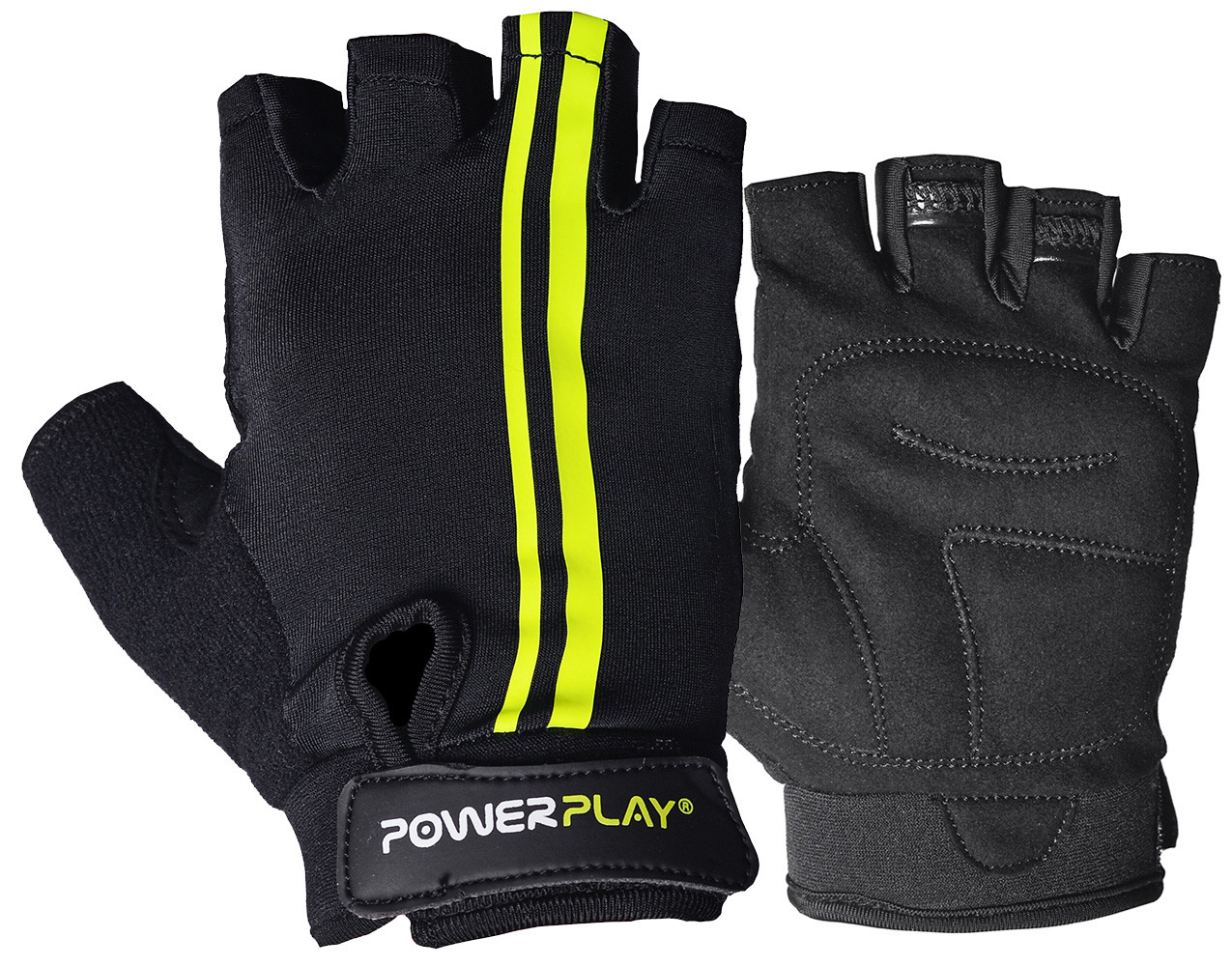 

Велоперчатки PowerPlay 5031 G Черно-желтые M