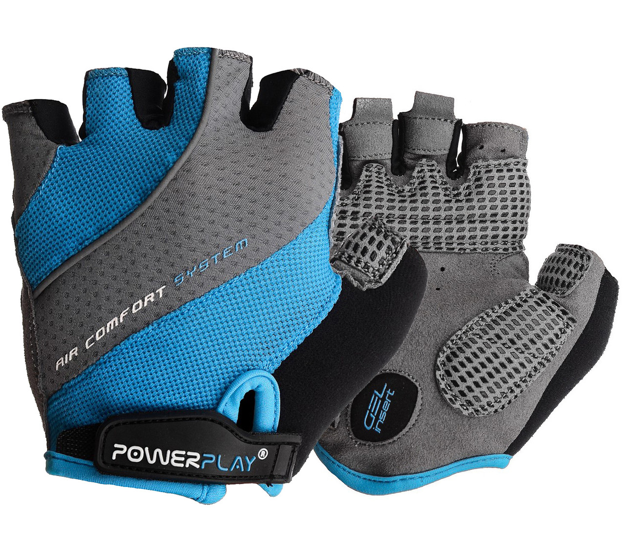 

Велоперчатки PowerPlay 5023 Голубые S