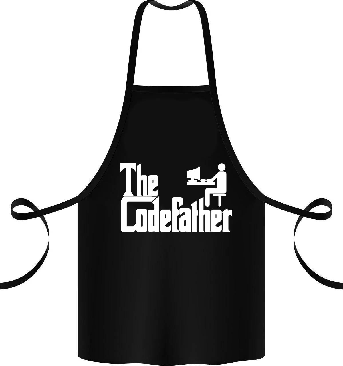 

Фартук с принтом "Codefather"