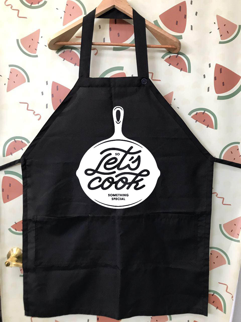 

Фартук с принтом "Let's cook"