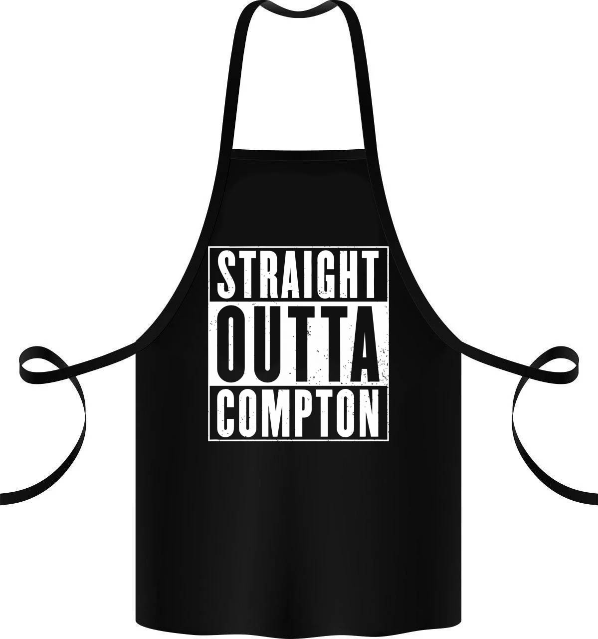 

Фартук с принтом "Straight outta compton"