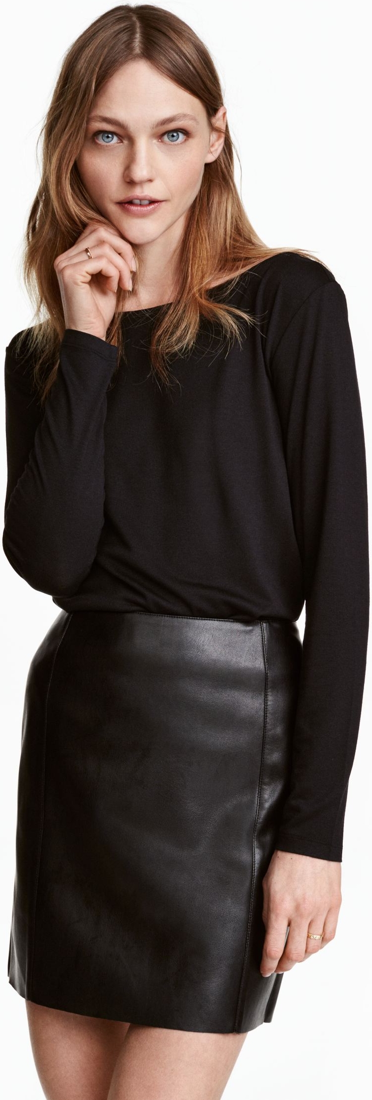 

Лонгслив H&M KK3594145 XS Черный