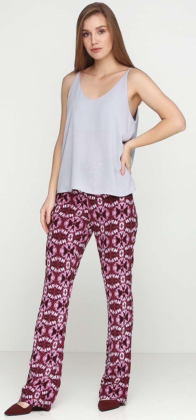 

Брюки H&M KK3046312 38 Фиолетовые