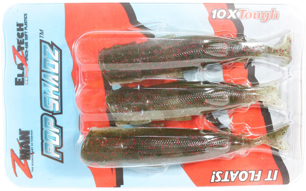 

Плавающий силикон Z-Man Pop Shadz 5" 3 шт Redbone (POPSHAD5-266PK3)