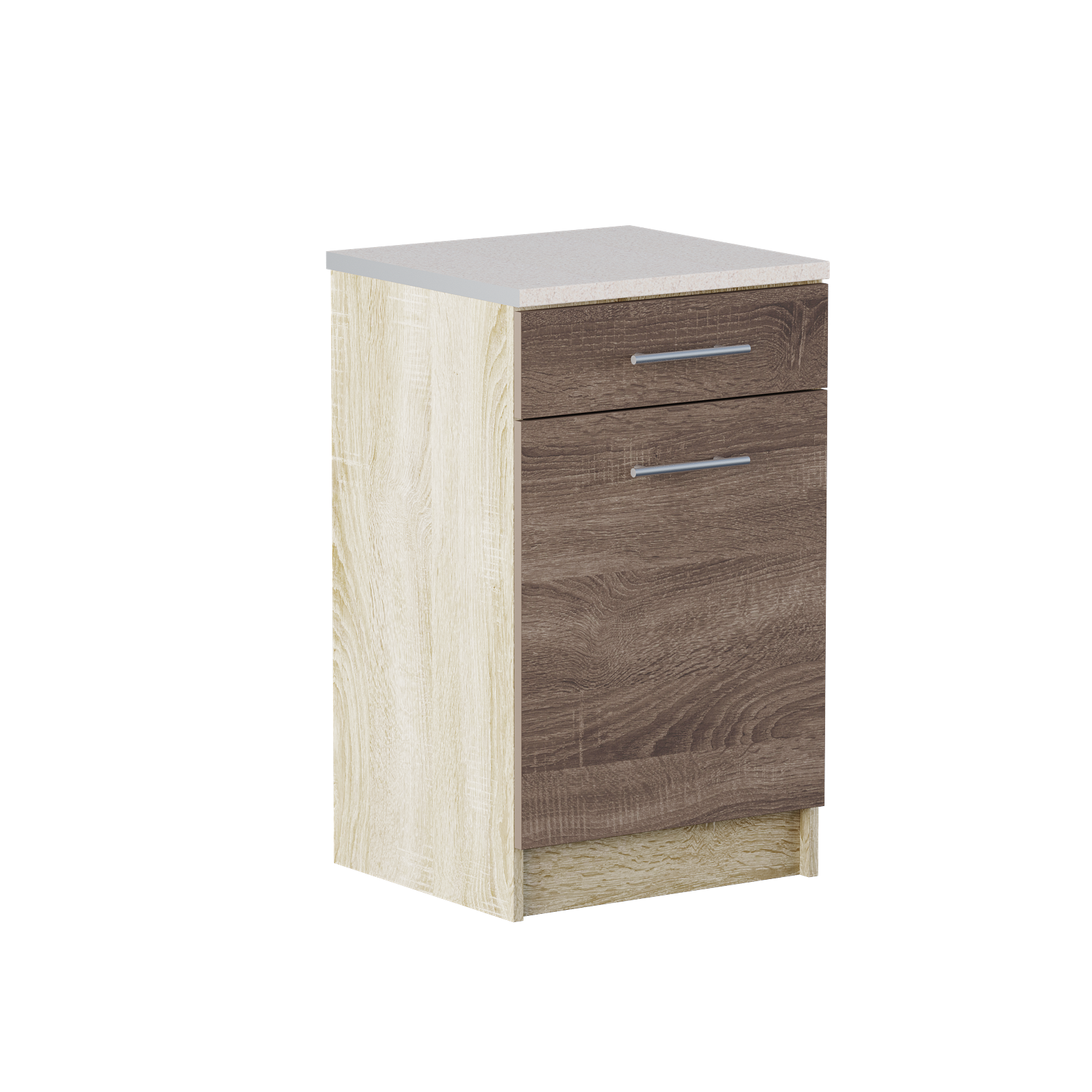 

Кухня Эко модуль Низ ящик 500 + столешница Omni Home Комби Дуб Сонома + Трюфель 50х46х85 см