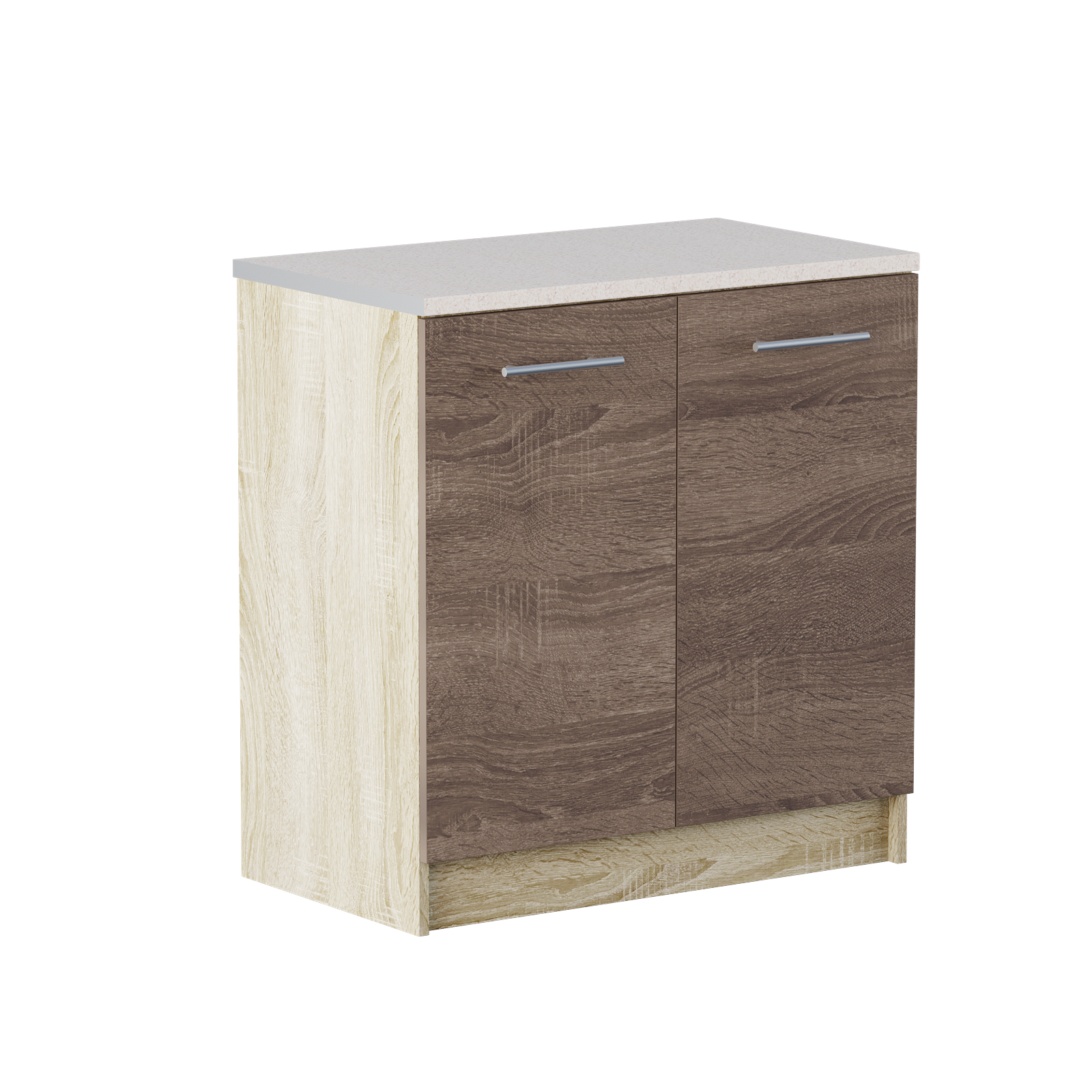 

Кухня Эко модуль Низ 800 + столешница Omni Home Комби Дуб Сонома + Трюфель 80х46х85 см