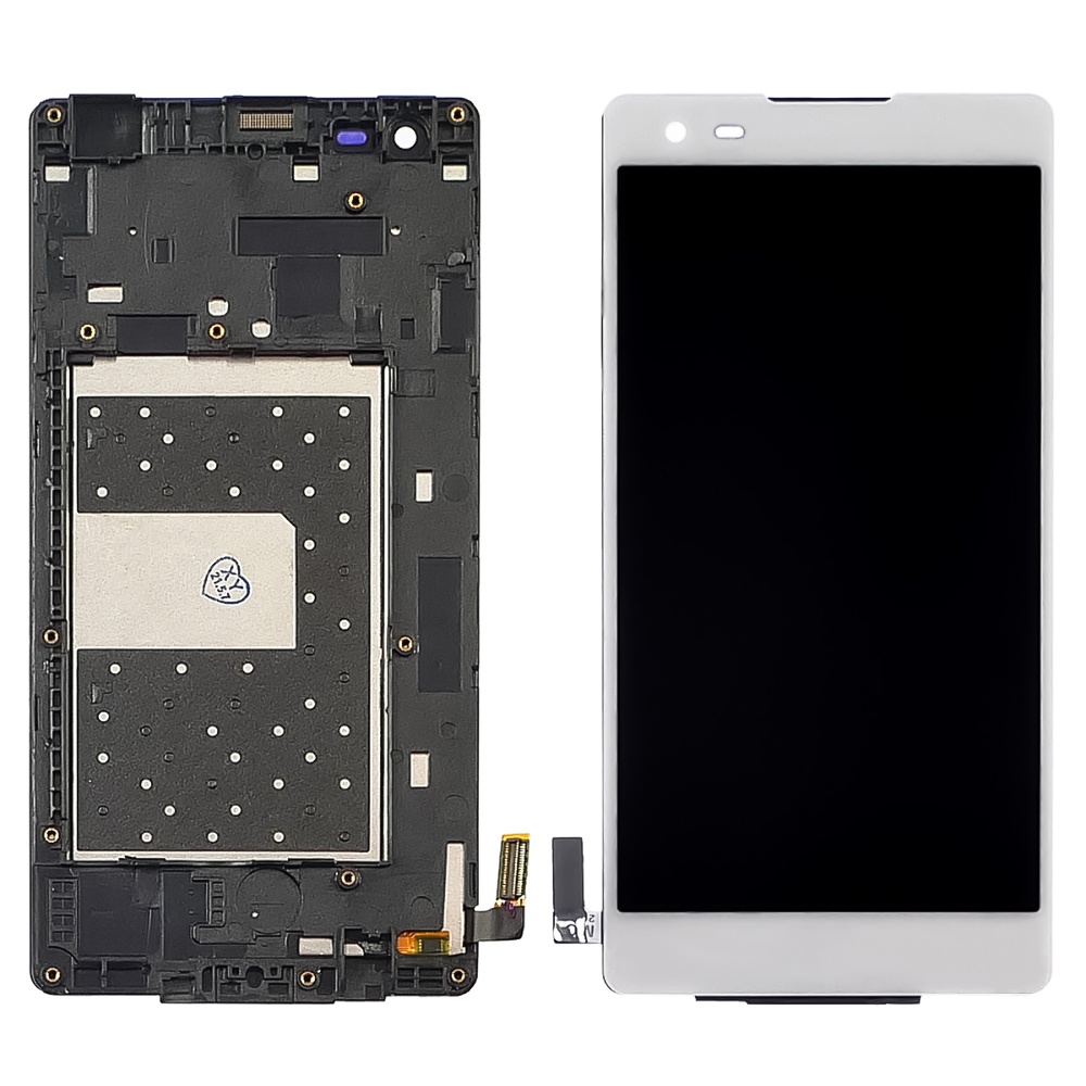 

Дисплей для LG X Style K200 с белым тачскрином и корпусной рамкой