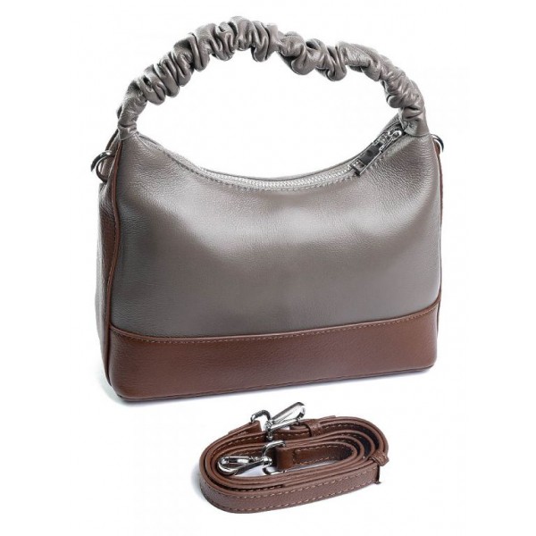

Сумка женская из натуральной кожи M-bag 8196 Gray