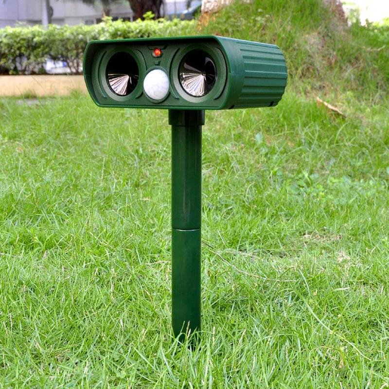 

Відлякувач собак, кішок, білок стаціонарний PestBye Garden Protector