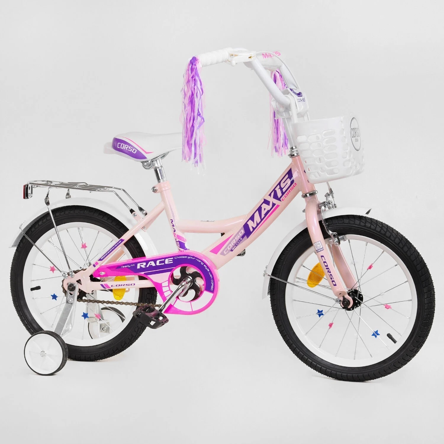 

Велосипед Corso 16" Maxis Pink-Purple (16422)