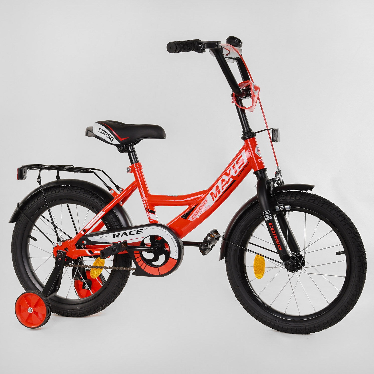 

Велосипед Corso 16" Maxis Black / Red (16904)