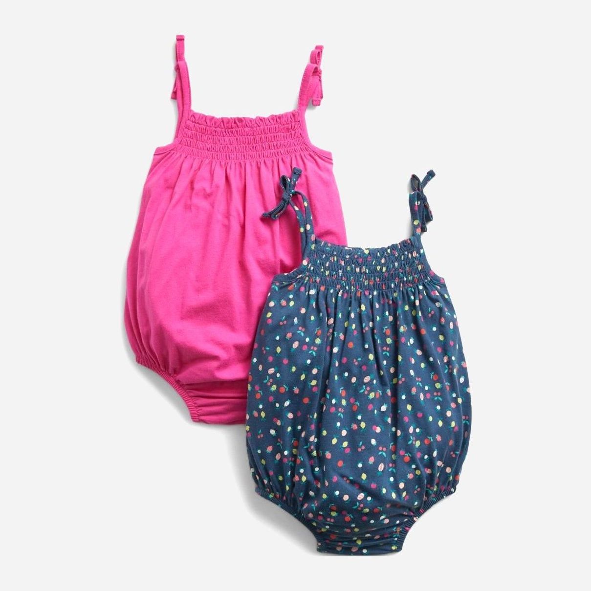 

Боди-майка GAP 53297420 79-84 см 2 шт Розовый/Разноцветный
