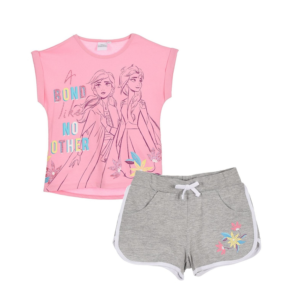 

Комплект (футболка, шорты) Disney Frozen (Холодное Cердце) 128 см Разноцвет ET12391