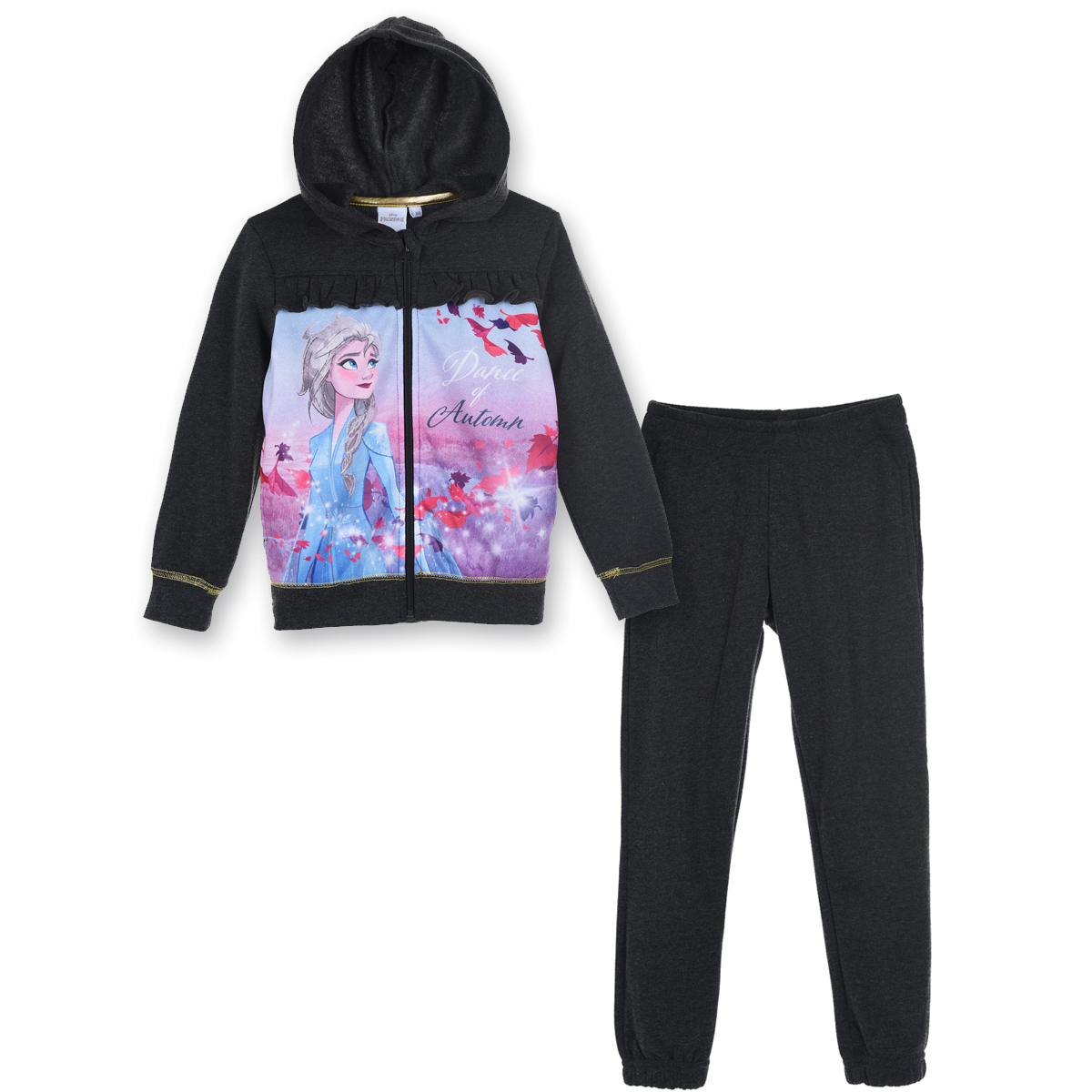 

Спортивный костюм утеплённый Disney Frozen (Холодное Cердце) 110 см Серый TH10392