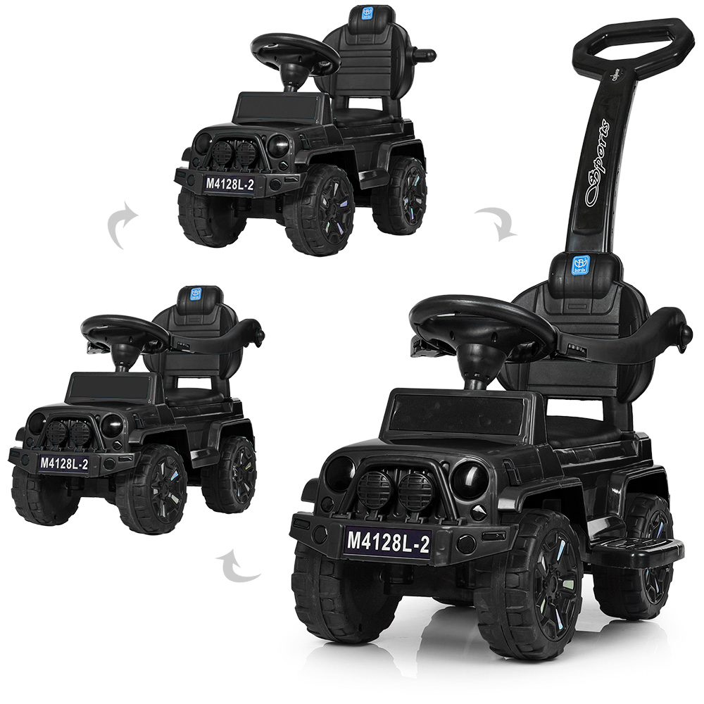

Каталка-толокар Bambi M 4128L-2 Black (M 4128L)