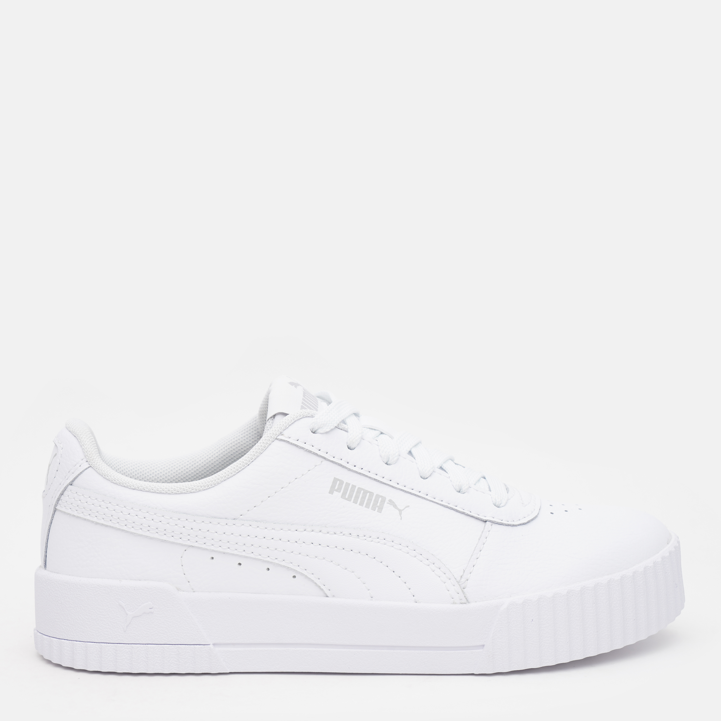 

Кеды детские Puma Carina L Jr 37067719 39 (6) 25 Puma White-Puma White-Gray Violet