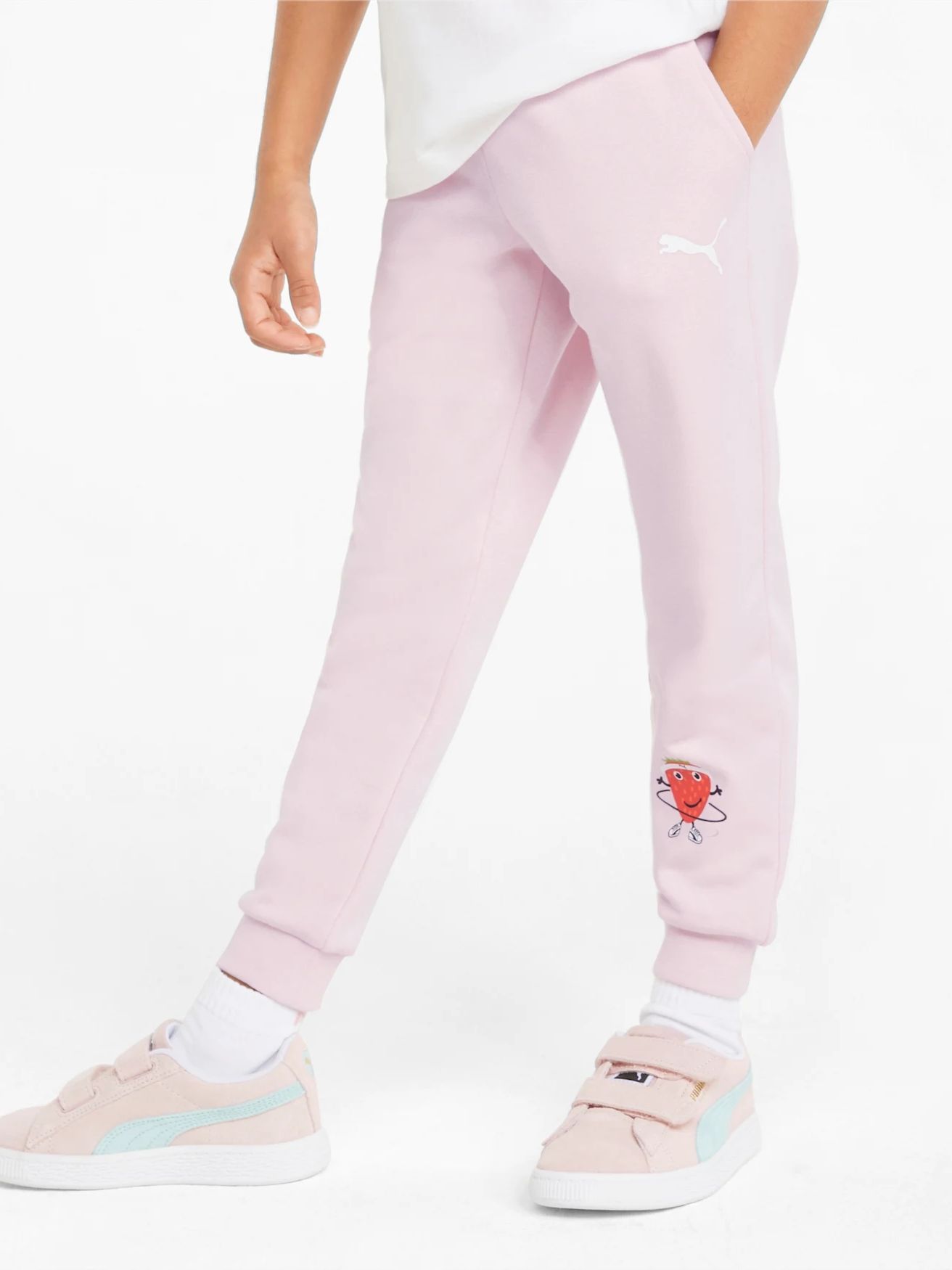 

Спортивные штаны Puma FRUITMATES Sweatpants 84731716 116 см Chalk Pink