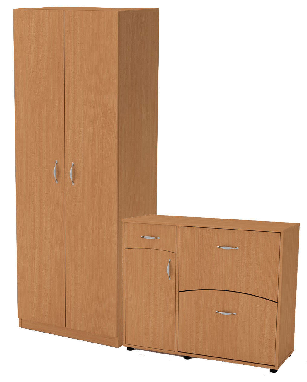 

Прихожая Компанит ШК комплект 6 бук