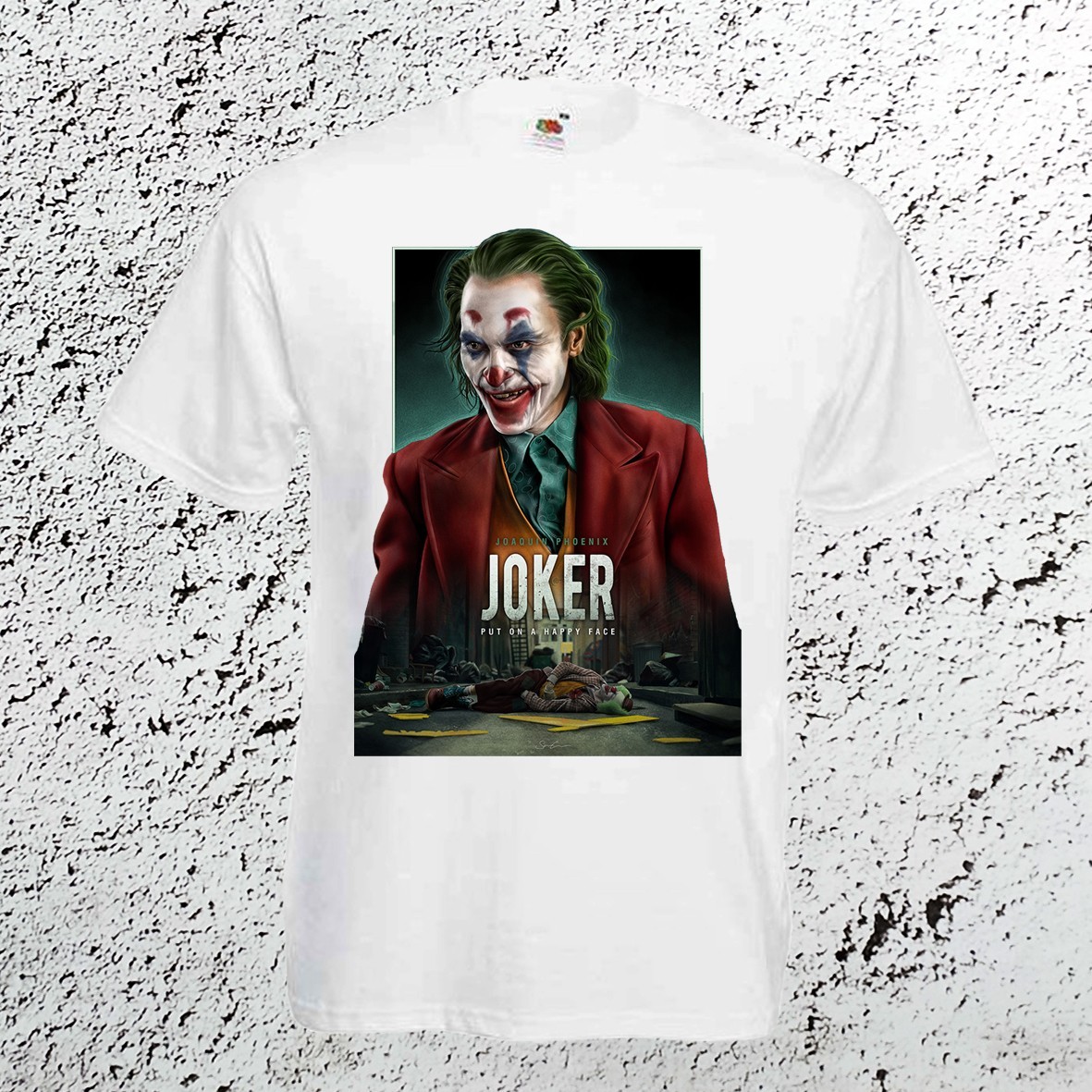 

Футболка Fruit of the loom "Joker" прямая классика, белый, хлопок, ,ФБ-0035, Футболка Fruit of the loom "Joker" прямая классика, белый, хлопок, XL,ФБ-0035