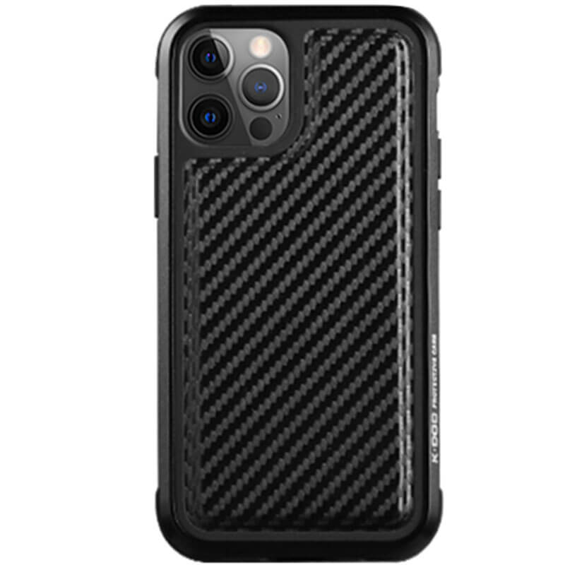 

Чехол PC+TPU+Metal K-DOO MARS Series для Apple iPhone 13 Pro Max (6.7") Carbon Black Без бренда