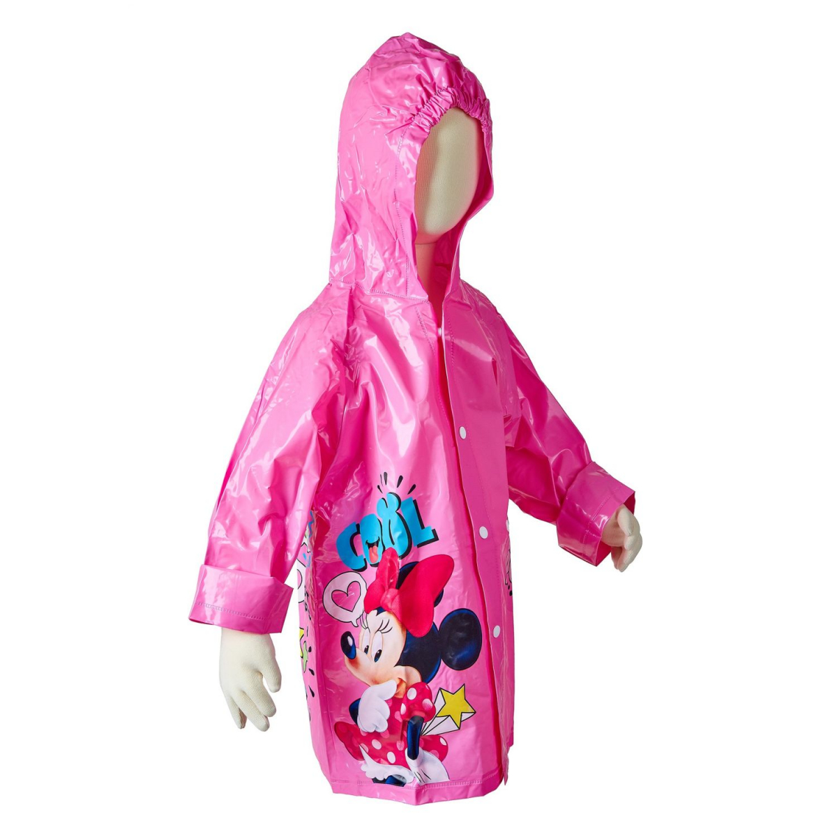 

Плащ-дождевик Disney Minnie Mouse 6-7 лет (116-122 см) розовый (WD9752_pink-6)