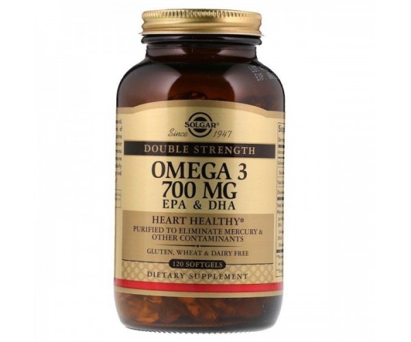 

Жирные кислоты Solgar Omega 3 700mg 120 капсул (545108)