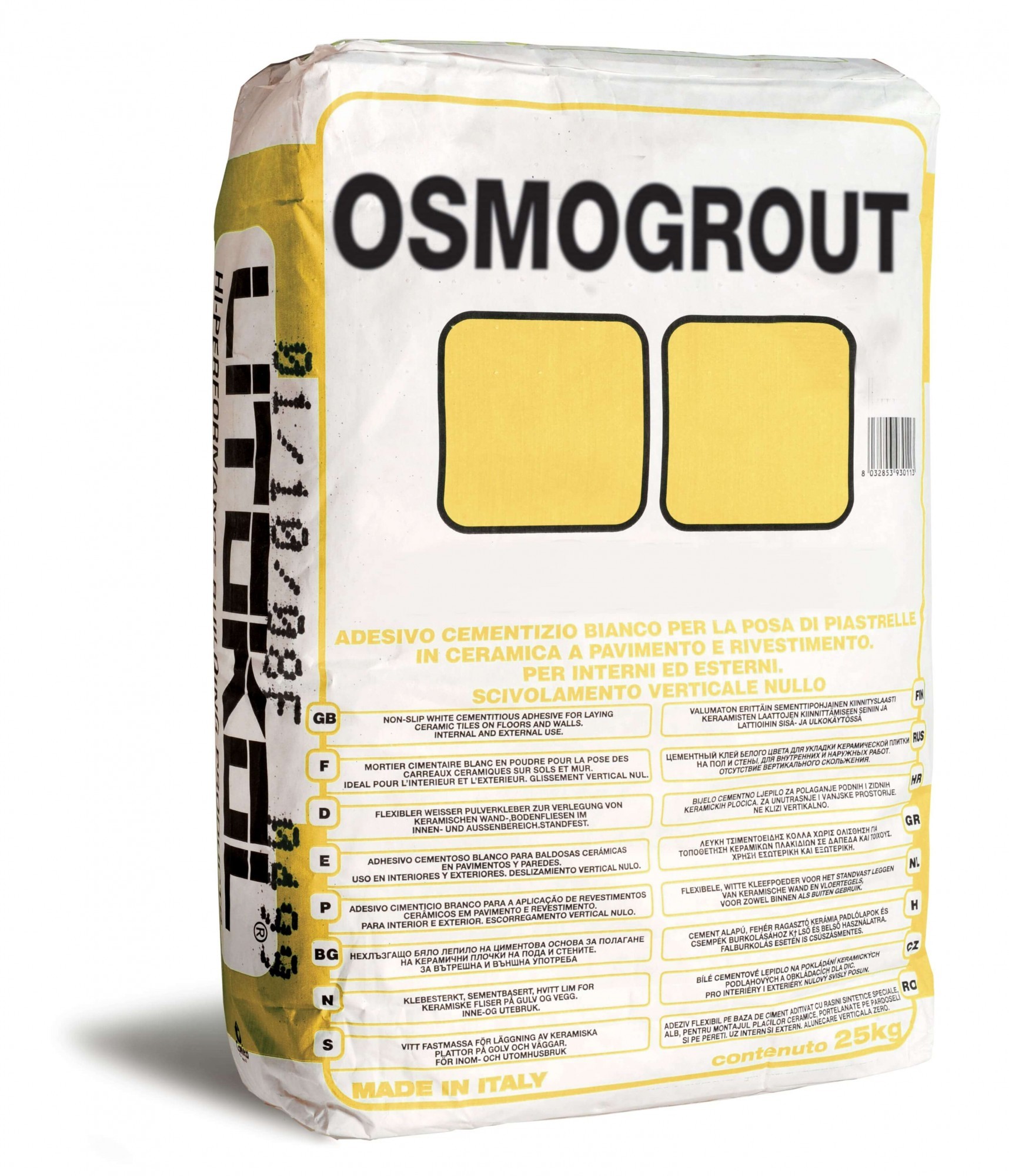 

Проникающая гидроизоляция на цементной основе Litokol OSMOTIC (OSMOGROUT) 25 кг