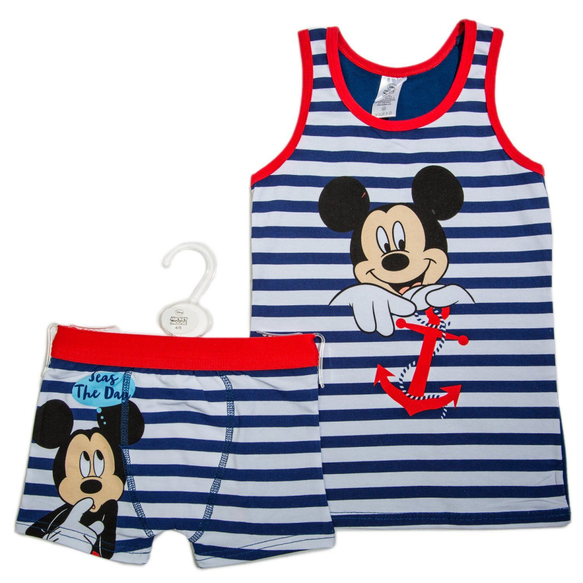 

Пижама Disney Mickey Mouse 2-3 года (92-98 см) синий с белым (WD11051-2)