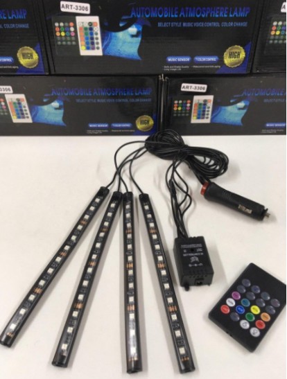 

Универсальная RGB светодиодная подсветка с микрофоном ART-3306/1228