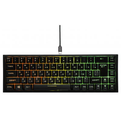 

Клавиатура 2E GAMING KG360 RGB 68key Wireless Black (2E-KG360UBK)