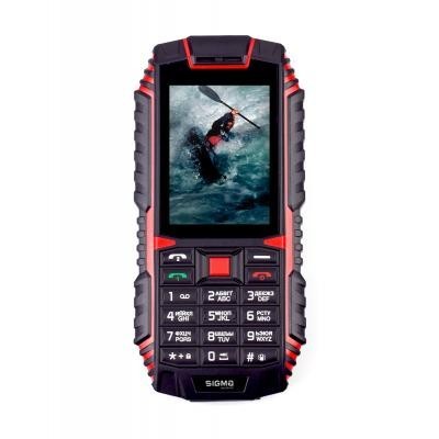 

Телефон Sigma DT68 Black Red