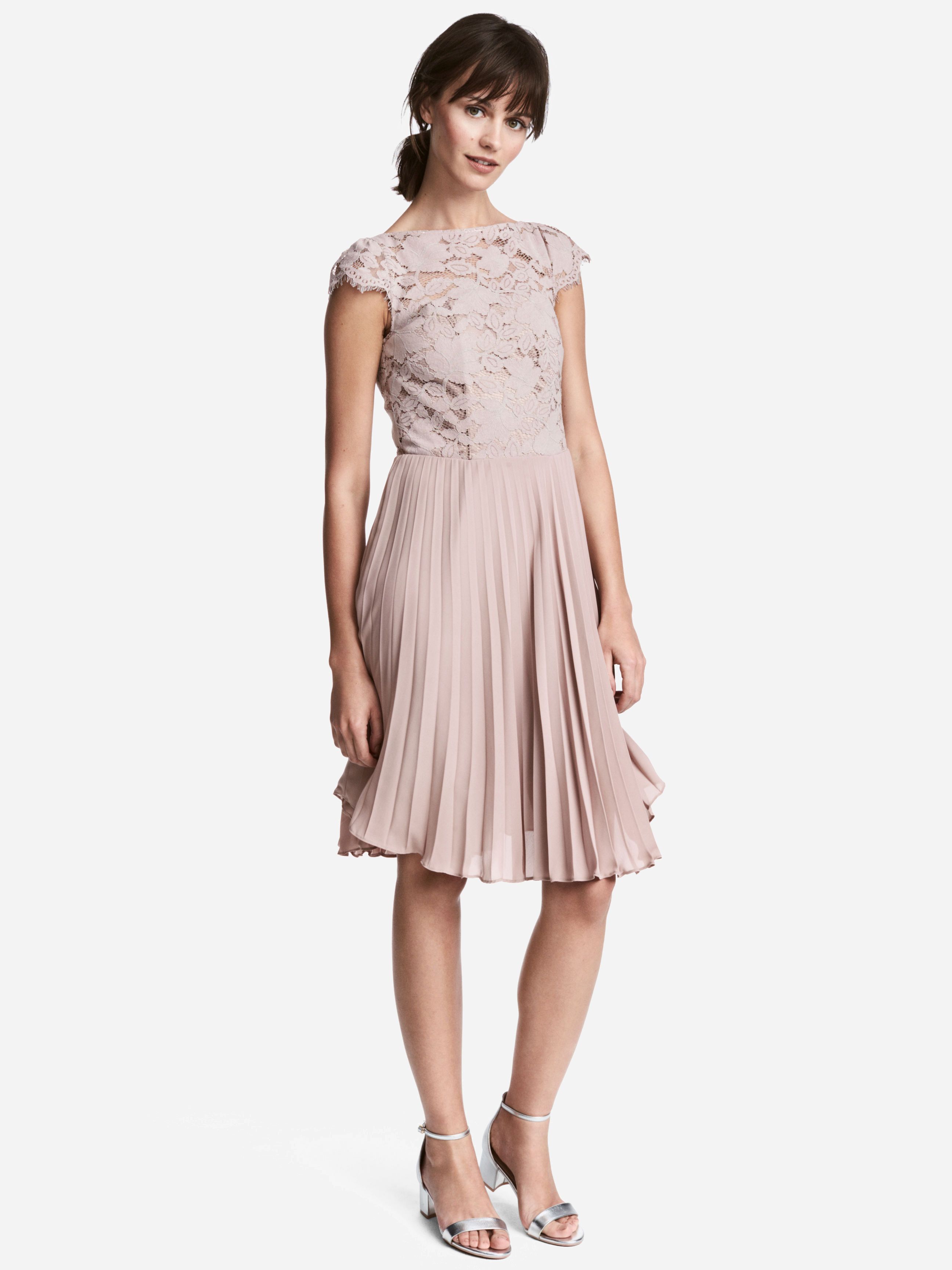 Акція на Сукня міді літня жіноча H&M XAZ060094GUVV 40 Бежева від Rozetka