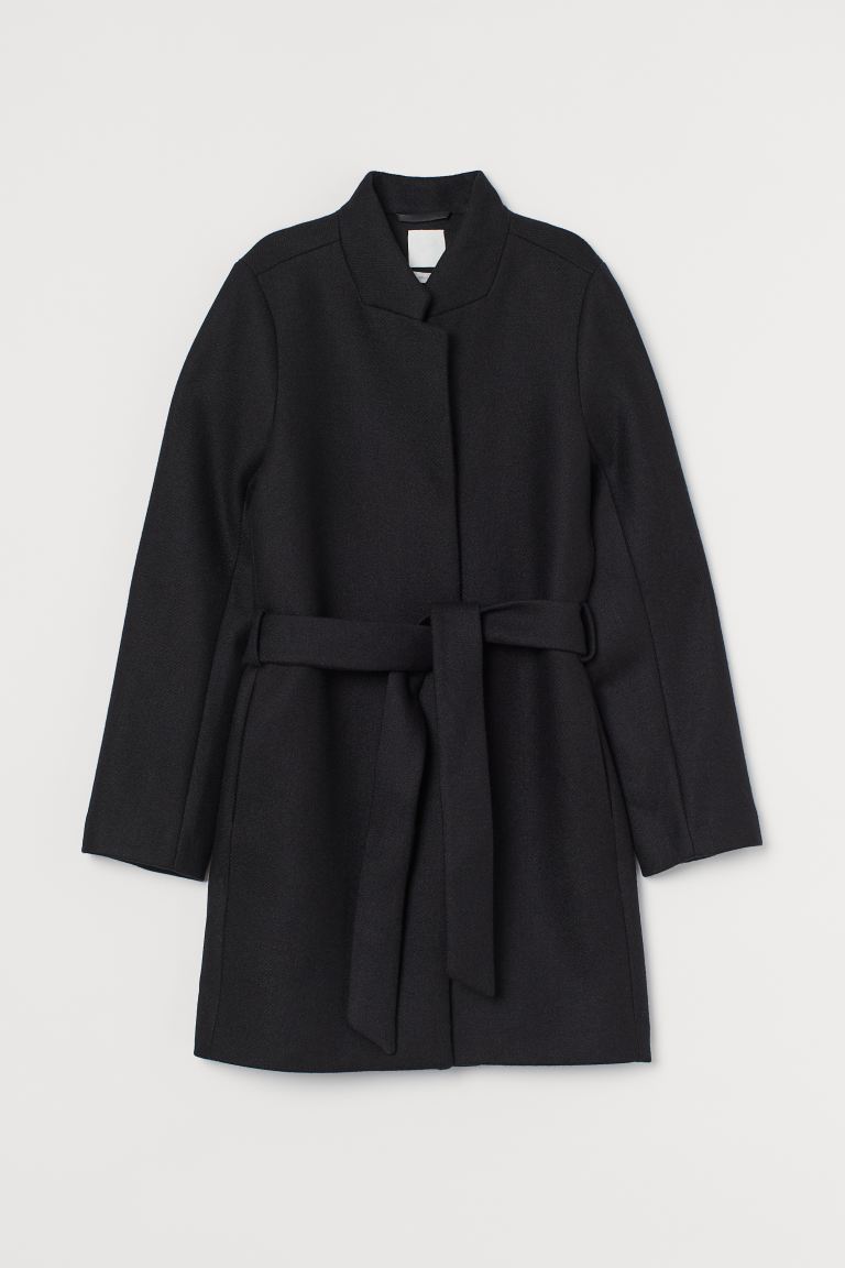 

Пальто H&M  Черный, Пальто H&M 40 Черный