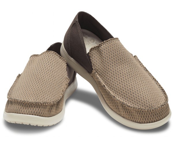 

Мокасины Crocs Santa Cruz Siesta, M12, коричневые, 46-47