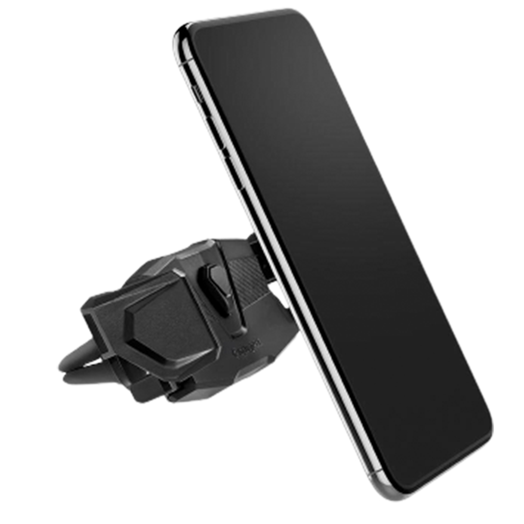 

Автомобильный держатель Spigen Click.R Air Vent Mount Black [61632]