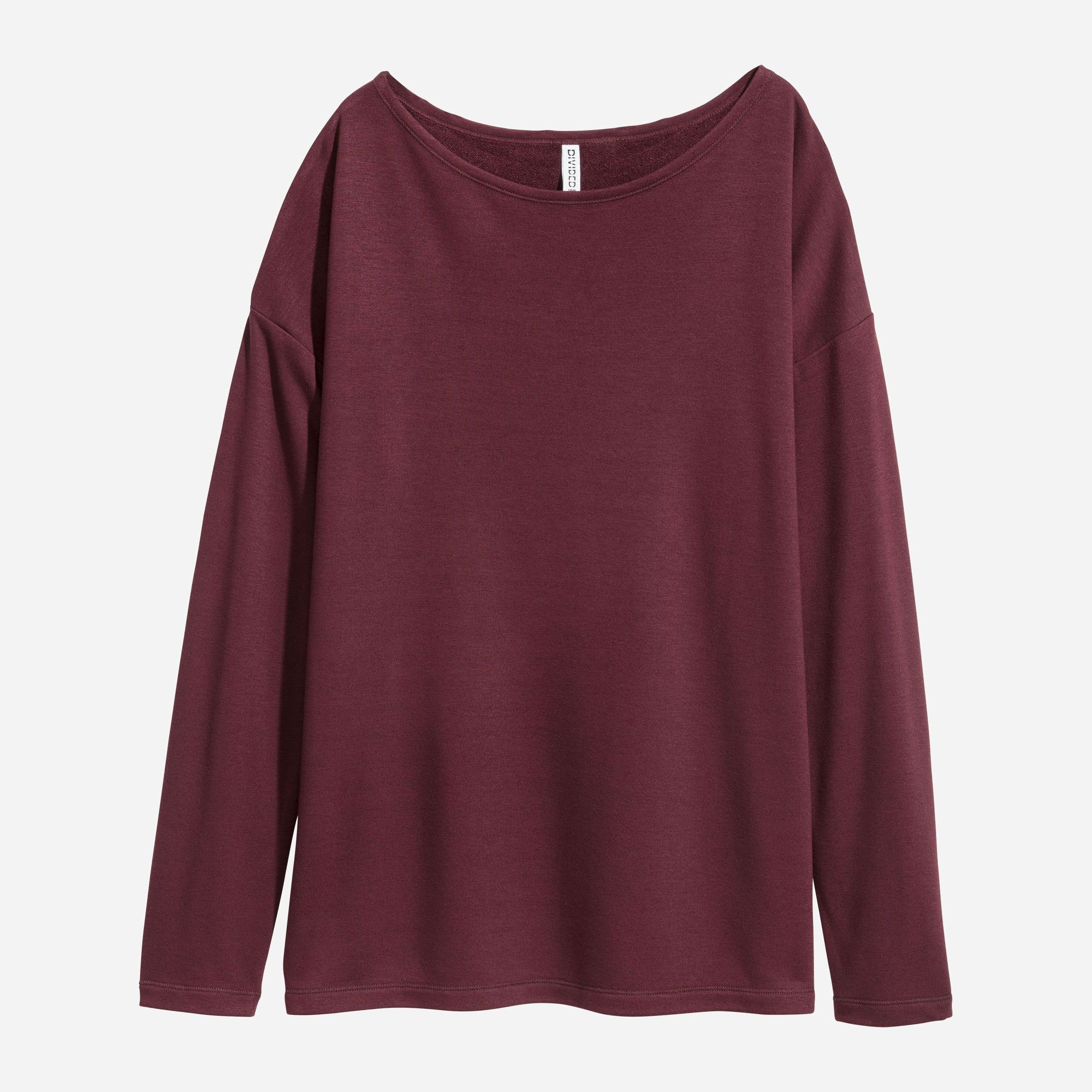 

Лонгслив H&M XAZ097110DUDG  Сливовый, Лонгслив H&M XAZ097110DUDG XS Сливовый